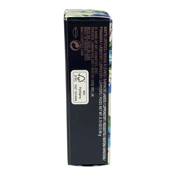 MAC Cosmetics Richard Quinn Lipstick Mega Magenta Limited Edition NIB - Picture 4 of 8